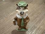 Oud porseleinen yogi bear beeldje, Verzamelen, Ophalen of Verzenden, Zo goed als nieuw