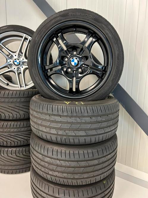 Originele BMW Style 68 lichtmetalen velgen 3-serie E46, Auto-onderdelen, Banden en Velgen, Velg(en), Zomerbanden, 17 inch, 225 mm