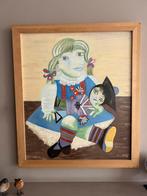 Picasso Maya met pop. Geschilderd door EM van Rijn, Ophalen