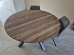 Eetkamertafel, Huis en Inrichting, Tafels | Eettafels, Ophalen, Zo goed als nieuw, Vijf personen of meer, 100 tot 150 cm