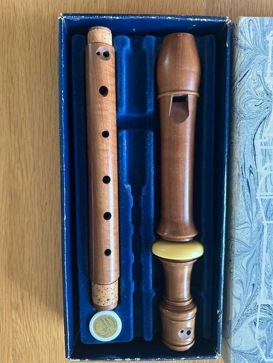 Altblokfluit Aura A5A Hout, barok-uitvoering, Muziek en Instrumenten, Blaasinstrumenten | Blokfluiten, Gebruikt, Alt, Met koffer, hoes of etui