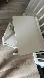 SUNDVIK Schoolbank en kinderstoek, wit, 60x45 cm, Ophalen, Zo goed als nieuw, Tafel(s) en Stoel(en)
