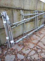 Twee aluminium business borden, Ophalen, Zo goed als nieuw, 250 mm of meer