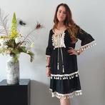 SALE: Ibiza Jurk Zwart maat S/M, Maat 38/40 (M), Verzenden, Zwart, Nieuw