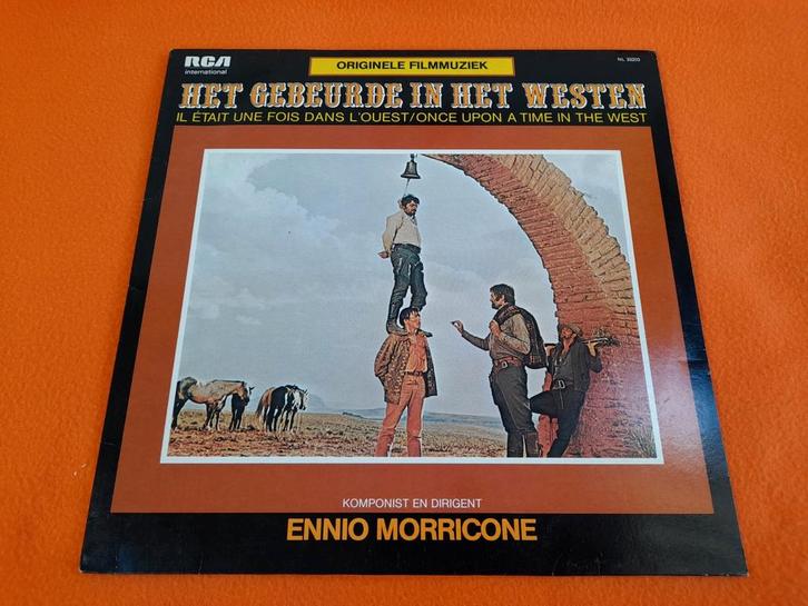Ennio Morricone - Once upon a time in the west (1983), Cd's en Dvd's, Vinyl | Filmmuziek en Soundtracks, Zo goed als nieuw, 12 inch