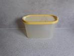 Tupperware Ruimtespaarder 1,1 Ltr. Geel, Huis en Inrichting, Keuken | Tupperware, Ophalen of Verzenden, Zo goed als nieuw, Geel