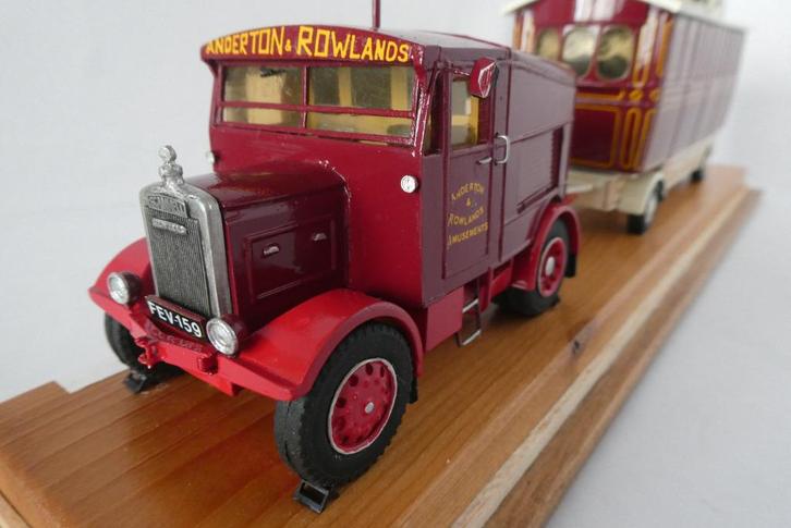 Scammel Showtrac + Woonwagen, Hobby en Vrije tijd, Modelauto's | 1:43, Nieuw, Bus of Vrachtwagen, Overige merken, Ophalen of Verzenden