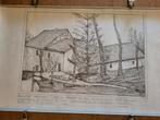 Potloodtekeningen van T.A. Jansen, 8 stuks, Ophalen, Minder dan 50 cm, Tekening, Minder dan 50 cm