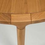 Zuiver Storm Eettafel 130 cm rond Lichtbruin | Van €999, nu, Huis en Inrichting, Tafels | Eettafels, 100 tot 150 cm, Rond, Nieuw