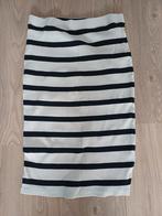C&A gestreepte rok - maat XL, Wit, Maat 46/48 (XL) of groter, Ophalen of Verzenden, Zo goed als nieuw