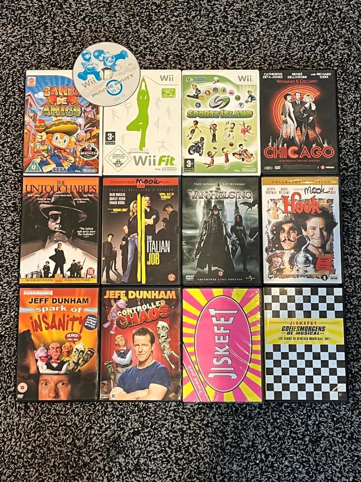 13 DVDs & Wii Games, Cd's en Dvd's, Dvd's | Actie, Zo goed als nieuw, Vanaf 12 jaar, Ophalen of Verzenden