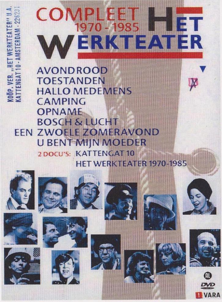 4 dvd Werkteater compleet 1970-1985, Cd's en Dvd's, Dvd's | Drama, Drama, Alle leeftijden, Verzenden