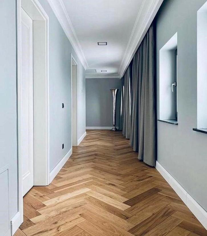 EIKEN VISGRAAT VLOER XL GEOLIED!, Huis en Inrichting, Stoffering | Vloerbedekking, Nieuw, Parket, 75 m² of meer, Ophalen of Verzenden