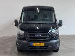 Ford Transit 330 2.0 TDCI L3H2 Trend Automaat Airco Navigati, Auto's, Bestelauto's, Stof, Euro 6, 4 cilinders, 129 pk