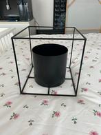 Bloempot, Ophalen of Verzenden, Zo goed als nieuw, Rond, Minder dan 25 cm