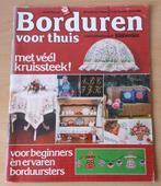 Borduren voor Thuis - Margriet / Handwerken - 1979, Patroon, Gebruikt, Ophalen of Verzenden, Handborduren