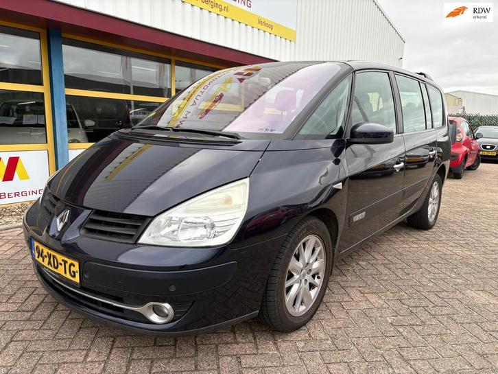Renault Grand Espace 2.0T AUTOMAAT 7 PERSOONS APK T/M 3-12-2, Auto's, Renault, Bedrijf, Te koop, Grand Espace, ABS, Airbags, Airconditioning
