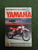 Yamaha XT 400 , 550 , 600 reparatie boek, Yamaha