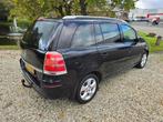 Opel Zafira 1.8 Enjoy AUTOMAAT/7-persoons, Auto's, Opel, 4 cilinders, Zwart, Origineel Nederlands, Bedrijf