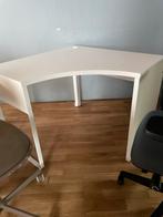 Bureau - Wit - Gebruikt, Huis en Inrichting, Bureaus, Ophalen, Gebruikt, Bureau