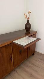 Vintage Houten Dressoir/Buffetkast, Ophalen, Gebruikt, 150 tot 200 cm, Overige houtsoorten