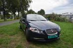 Jaguar XF 3.0 benz. 2008 AUT -  Blauw - Parkeersens. - Leder, Automaat, 238 pk, Achterwielaandrijving, Beige