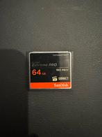 Sandisk Extreme Pro 64GB CF Kaart 160MB/s, Audio, Tv en Foto, Fotografie | Geheugenkaarten, Sandisk, Ophalen of Verzenden, Zo goed als nieuw