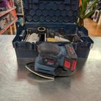 Bosch GSS 18V-10 Accuvlakschuurmachine body met accu, Doe-het-zelf en Verbouw, Gereedschap | Schuurmachines, Bosch, Zo goed als nieuw