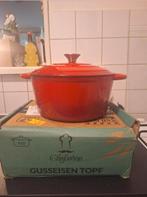 NIEUW! Chefarone Gietijzeren pan 4,7L, Ophalen of Verzenden, Nieuw, Gietijzer, Koekenpan of Braadpan