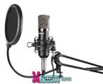 Condensator microfoon, Studio Set, Tafelarm, Popfilter, Muziek en Instrumenten, Microfoons, Studiomicrofoon, Ophalen of Verzenden