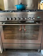 Pelgrim Novecento gasfornuis met wokbrander en oven, Ophalen, Gebruikt, Hete lucht, 60 cm of meer