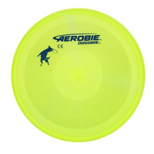 Aerobie Dogobie Hondenfrisbee 20 Cm Blauw of geel, Sport en Fitness, Overige Sport en Fitness, Nieuw, Ophalen of Verzenden