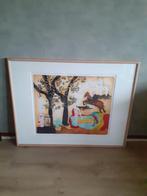 ingekleurde etsen, Ophalen