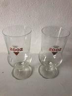 2 Heineken Glazen - Limited Edition 2002, Verzamelen, Biermerken, Ophalen of Verzenden, Zo goed als nieuw, Glas of Glazen, Heineken