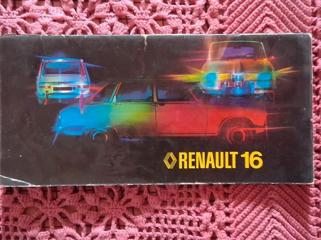renault 16 instructieboekje, Auto diversen, Handleidingen en Instructieboekjes, Ophalen of Verzenden