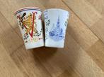 2 herdenkingsbekers, heel apart, Antiek en Kunst, Antiek | Keramiek en Aardewerk, Ophalen of Verzenden