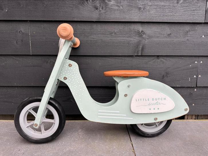 Little Dutch loopscooter mintgroen, Kinderen en Baby's, Speelgoed | Buiten | Voertuigen en Loopfietsen, Gebruikt, Loopfiets, Ophalen of Verzenden