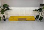 USM Haller Designer Regal Gelb Sideboard Lowboard TV Metall, Gebruikt, USM Haller, Ophalen of Verzenden, 200 cm of meer