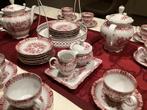 Theeservies, High Tea, Seltmann Weiden, Theresia rood, Antiek en Kunst, Ophalen