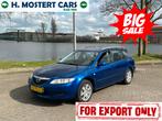 Mazda 6 Sportbreak 2.0i Dynamic * AIRCO * APK * TREKHAAK * D, Voorwielaandrijving, 65 €/maand, Stof, Gebruikt