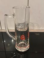 Heineken bierpul dubbeldruk beer en barrels, Ophalen, Zo goed als nieuw, Bierglas