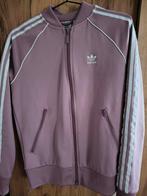 Adidas Trainingsjack - Lichtroze - Maat L, Adidas, Maat 42/44 (L), Ophalen of Verzenden, Zo goed als nieuw