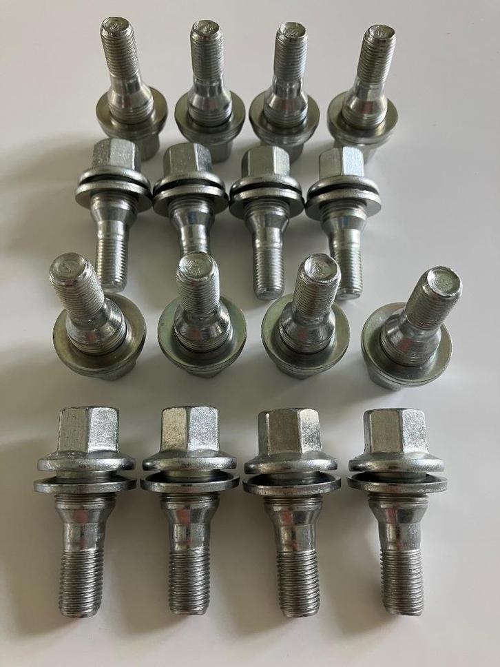 Nieuwe set wielbouten voor lichtmetalen velgen Peugeot, Auto diversen, Auto-accessoires, Nieuw, Ophalen of Verzenden