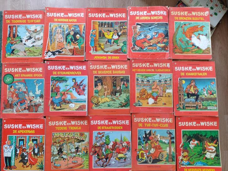 1971 tot 1977 reeks Suske en Wiske, Boeken, Stripboeken, Gelezen, Meerdere stripboeken, Ophalen