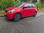 SEAT Mii 1.0 Benzine – Tornadorood –Zeer Zuinig– Nieuwe APK!, Auto's, Seat, Voorwielaandrijving, Stof, Zwart, 4 stoelen