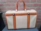 Vintage koffer ZGAN, Ophalen, Zo goed als nieuw, Leer