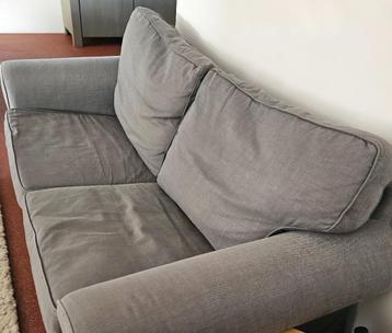 Ikea 2-zitsbank EKTORP donkergrijs lxbxh 88x179x88 cm