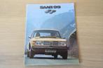 Originele catalogus SAAB 99 (1974), Verzenden, Zo goed als nieuw, Algemeen