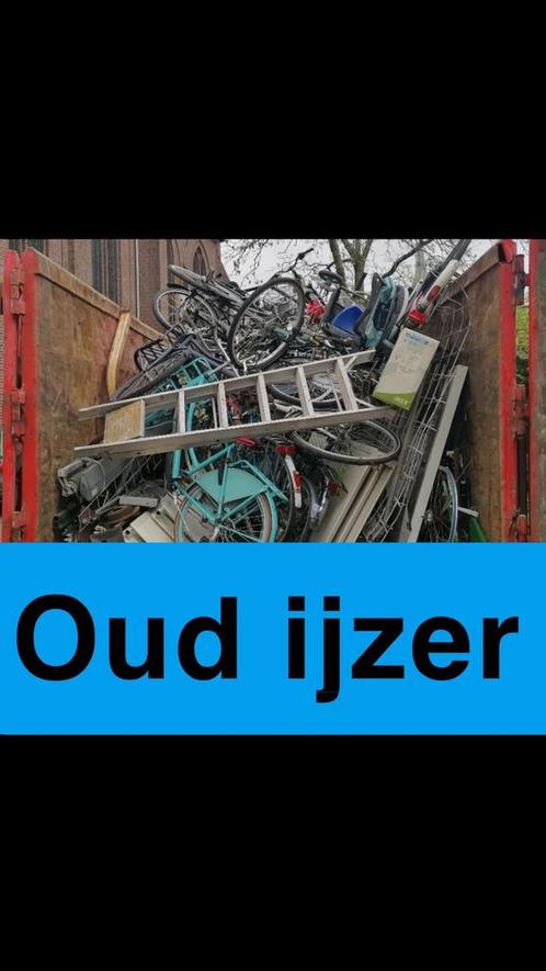 Wij halen gratis uw oud ijzer op!, Doe-het-zelf en Verbouw, Metalen, IJzer, Ophalen