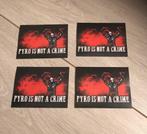Voetbal stickers , Pyro , Against modern football, Ophalen of Verzenden, Zo goed als nieuw, Buitenlandse clubs